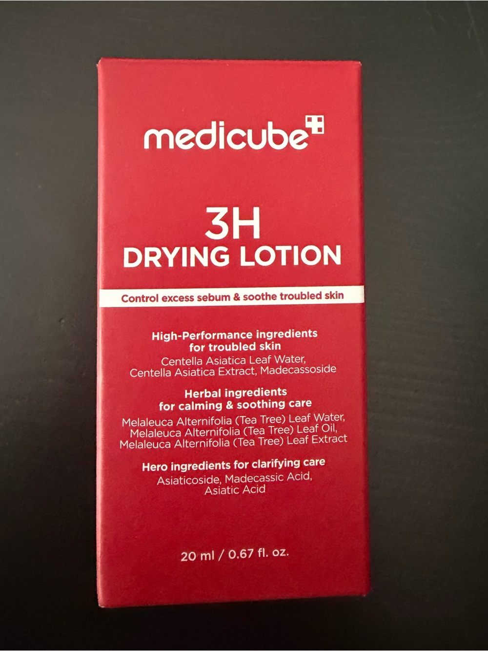Medicube 3H Drying Lotion - Red